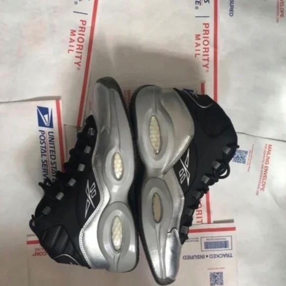 Men’s Reebok Question Mid I3 Motorsports Shoes Sneakers Size 12. - Picture 10 of 14